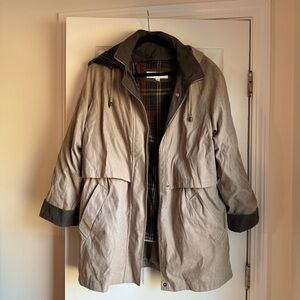 Liz Claiborne Tan Utility Jacket